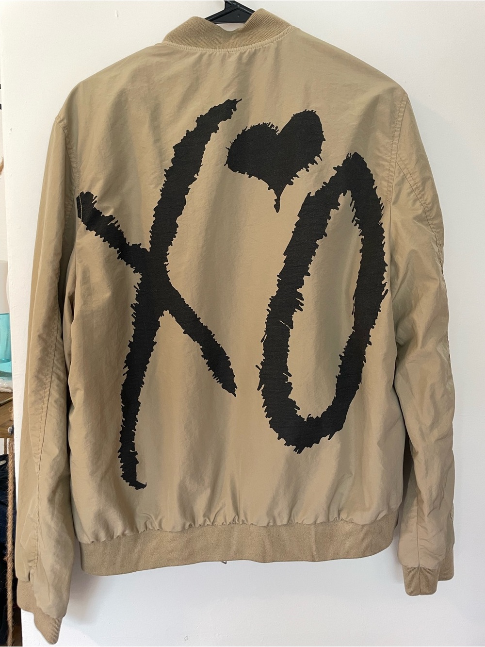 2017 H&M x The Weeknd XO collaboration collection Bomber Jacket Sz M